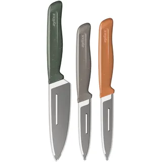 Zyliss Messerset 3-teilig, 3 x Universalmesser aus Deutschem Edelstahl, Spülmaschinengeeignet, 5 Jahre Garantie