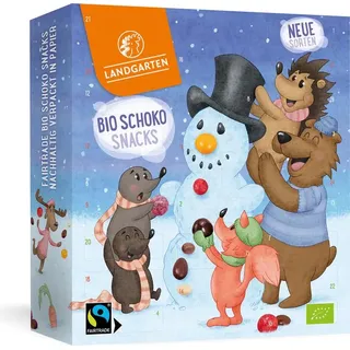 1x Landgarten Adventskalender Bio Schoko 2025 / MHD: 15.02.2026 - KW 7