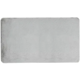 Esposa Badteppich , Hellgrau , Textil , Uni , rechteckig , 70x120 cm , Oeko-Tex® Standard 100 , für Fußbodenheizung geeignet, rutschhemmend , Heimtextilien, Badtextilien, Badematten