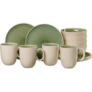 Ritzenhoff & Breker Skog Frühstücks-Set 12-tlg. hellgrün