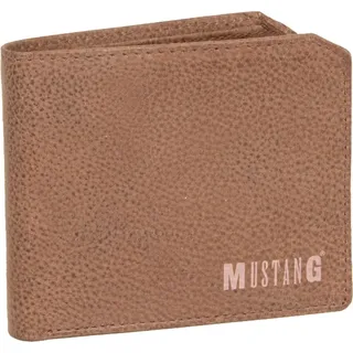 MUSTANG Leder Geldbörse Fresno Leather Wallet Cognac braun - Braun