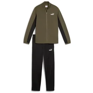 Puma Trainingsanzug »POLY BASEBALL SUIT B« 2 Stk. zweiteiliges Set, mit Stehkragen, elastischer Bund mit Kordelzug, grün