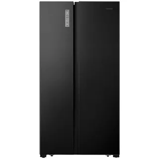 Hisense RS677N4AFC Side-by-Side (519 l, 1786 mm hoch, Schwarz)