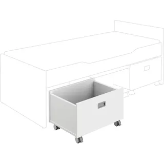 Paidi Schieberegal Rollbox 65 x 47 x 40,4 cm Weiß