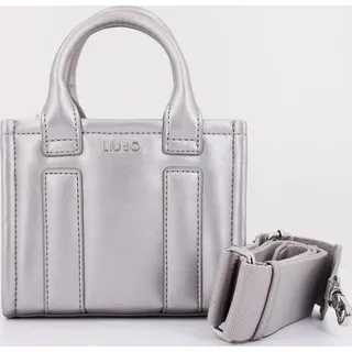 Liu Jo Ridhi - Henkeltasche XS 18 cm (elephant metallizzat) - Grau