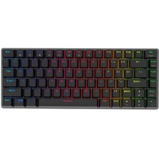 Ajazz AK33 Geek RGB Mechanische Tastatur, 82 Tasten Layout, Schwarze Schalter, LED-Hintergrundbeleuchtung
