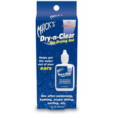 Mack's Dry N Clear Ear Drying Aid - Helps Relieve Discomfort From Water In Ears