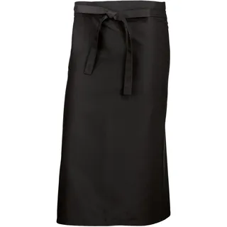 BP 1911-400-32-100/75 Bistroschürze kurz (Breite: 100 cm), 100 cm breit x 75 cm lang, 215,00 g/m2 Stoffmischung, schwarz ,100/75, 3 Stück
