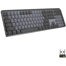 Logitech MX Mechanical Wireless Illuminated Performance Keyboard Graphite - Clicky - US - Tastaturen - Englisch - US - Schwarz
