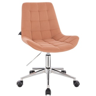 Svita MICKY Bürostuhl für Kinder Schreibtischstuhl höhenverstellbar Apricot Orange - Orange