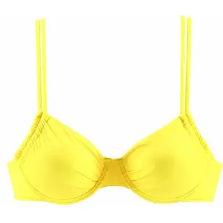 Buffalo Bügel-Bikini-Top Damen Gelb 38 Cup B