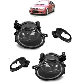 Satz Nebelscheinwerfer HB4 passt für BMW E46 E39 M Paket M3 M5 Chrom Klarglas