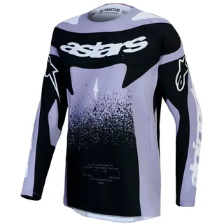 Alpinestars Stella Techstar Swan Langarm-trikot - Light Violet / Black - XS
