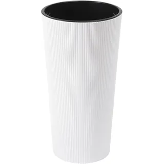 Dehner Lilia Ø 19,6 x 36,4 cm Weiß