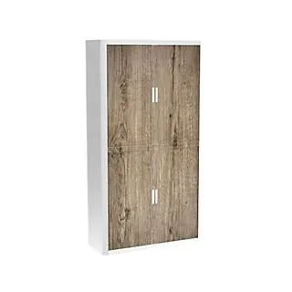 Paperflow Rollladenschrank PP (Polypropylen) 4 Fachböden abschließbar 1.100 x 415 x 2.040 mm