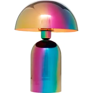 Kare Design Tischleuchte Rainbow, Mehrfarbig, 37cm, Regenbogenfarbig, Nachttischlampe, Tischlampe, Metall, Schimmernd, Leuchtmittel nicht inklusive, Wohnzimmer