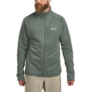 Jack Wolfskin Herren Taiga Fleece-Jacke, Slate Green, XXL EU