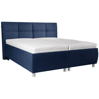 Alina Stauraumbett »Nadina Comfort« inkl. Stauraum und Lattenrost, in diversen Ausführungen blau