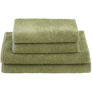 KLEINE WOLKE Handtuchset 4-tlg. grün
