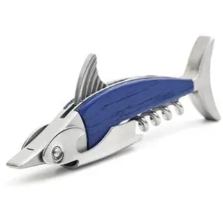 Kikkerland Marlin Corkscrew Blue (CS22)