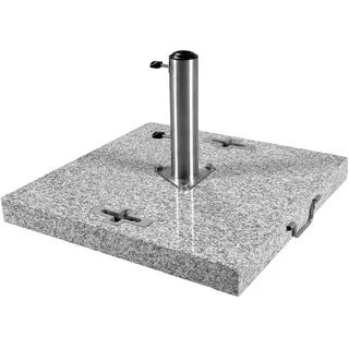 Doppler Schirmständer Granit 90 kg Grau