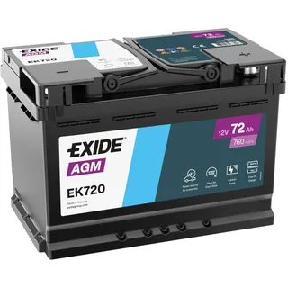 Exide EK720 72Ah 12V