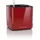 Cube Glossy 14 14 x 14 x 13,5 cm Scarlet Rot Highgloss