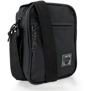 Lois - Umhängetasche Kleine Umhängetasche Herren Männer Tasche für Alltag Reisen Arbeit Freizeit Schultertasche Crossbody Bag Herren Stilvoll Praktisch Langlebig und Leicht., Schwarz