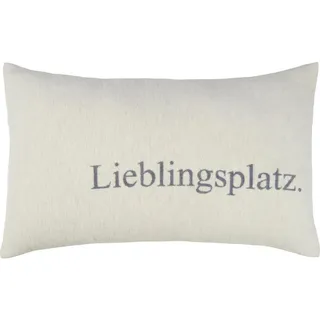 David Fussenegger Zierkissen , Grau, Weiß , Textil , Füllung: Polyester, Faserbällchen , 40x60 cm , Textiles Vertrauen - Oeko-Tex®, Made in Austria , Heimtextilien, Wohntextilien, Kissen, Zierkissen