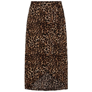 PIECES Damen Pctala Wrap Skirt Noos Bc Wickelrock, Indian Tan, L EU