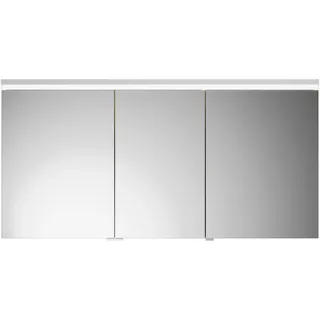 burgbad Lin20 Spiegelschrank LED-Beleuchtung, 3 Türen, mittlerer Tür Anschlag rechts, 1400x700x170mm, SPQK140LF5353, Farbe: Eiche Dekor Urban
