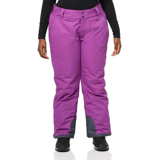 ARCTIX Damen Snow Sports Isolierte Cargohose Skihose, Amethyst, XL x 31L