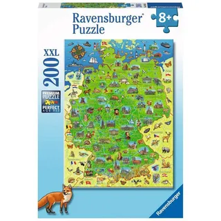Ravensburger Bunte Deutschlandkarte (Kinderpuzzle)
