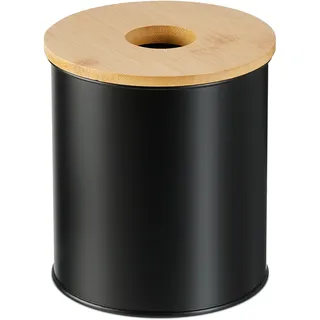 Relaxdays Kosmetikeimer 2 l Schwarz