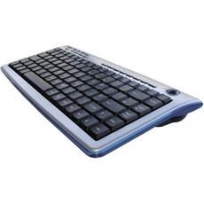 LDGJ Accuratus Saturn Kabellose Tastatur mit optischem Trackball, 2,4 GHz