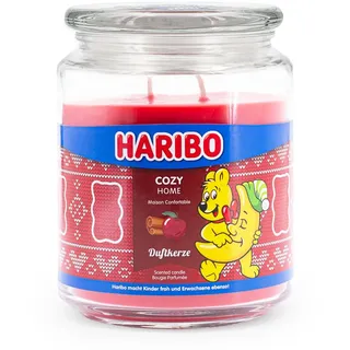 HARIBO Cozy Home Duftkerze 510 g rot