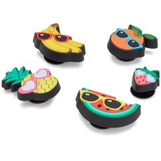 Crocs Unisex-Adult Süßes Obst mit Sonne Schuhanhänger, Mehrfarbig