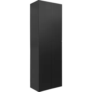 OTTO home Jarvie Aktenschrank 60 x 35 x 180 cm schwarz