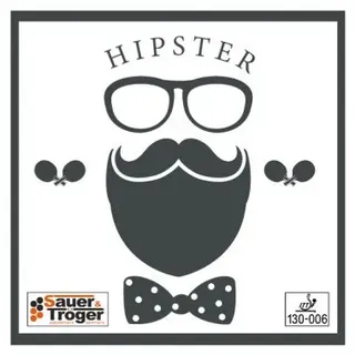 Sauer+Tröger Belag Hipster schwarz 1,9