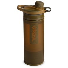 Bild von Geopress Purifier Wasserfilter Trinkflasche (Sale) coyote brown