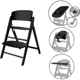 Cybex Click & Fold Hochstuhl 4-in-1 Stunning Black