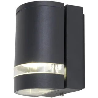 Lutec LED Außenleuchte Focus Anthrazit IP44 max. 35W GU10 ohne Leuchtmittel - Schwarz