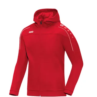 JAKO Damen Kapuzenjacke Classico, Rot, 48