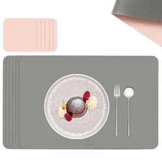 sänger Tischset Rosa, Kunststoff, Rechteckig, 44.5x30 cm, Wohntextilien, Tischwäsche, Tischsets