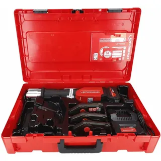 Rothenberger Pressmaschine ROMAX 4000 Set SV 15-22-28mm, 4Ah Akku