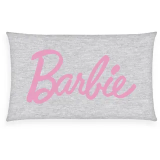 Herding Kissen Barbie, 30 x 50 cm, Weiches Deko- und Kuschelkissen für Kinder, 100% Polyester, Soft Velboa