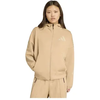 Adidas Z.n.e Reißverschlusspullover - Warm Sandstone - S - Regular