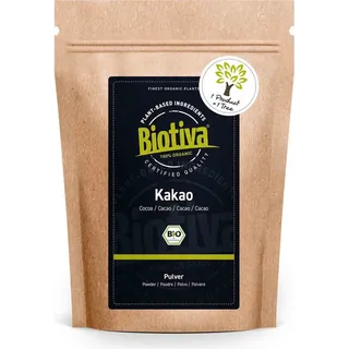 Biotiva Kakao Pulver stark entölt Bio 300 g