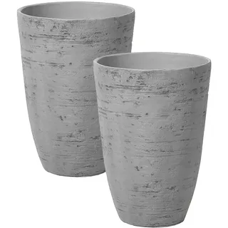 Beliani Camia 35 x 35 x 50 cm Grau