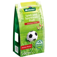 Dehner Rasen-Saatgut, Spiel- und Sportrasen Profi, 5 kg, für ca. 200 qm